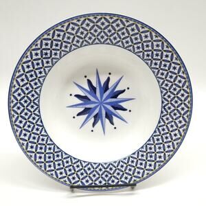 VTG Victoria & Beale Rim Soup Bowl Blue Williamsburg French Country Replacement